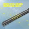 image24quot19quot Windshield Wiper Blades Replacement For VW Volkswagen Jetta 20112023 Passat 20122018 CC 20132017 Premium AllSeason Automotive Replacement Windshield Wiper Blades For My CarTop Lock 16mm2421Top Lock 19mm