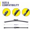 image24quot19quot Windshield Wiper Blades Replacement For VW Volkswagen Jetta 20112023 Passat 20122018 CC 20132017 Premium AllSeason Automotive Replacement Windshield Wiper Blades For My CarTop Lock 16mm11A282H
