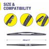 image26quot16quot Windshield Wiper Blades Replacement For Subaru Impreza 20232017 CrossTrek 20232018 WRX STI 2018 2017 Toyota CHR 20212018LEXUS NX 20212015Automotive Replacement Windshield Wiper Blades261712B