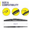 image26quot16quot Windshield Wiper Blades Replacement For Subaru Impreza 20232017 CrossTrek 20232018 WRX STI 2018 2017 Toyota CHR 20212018LEXUS NX 20212015Automotive Replacement Windshield Wiper Blades13131  2 Pack 