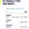 image26quot16quot Windshield Wiper Blades Replacement For Subaru Impreza 20232017 CrossTrek 20232018 WRX STI 2018 2017 Toyota CHR 20212018LEXUS NX 20212015Automotive Replacement Windshield Wiper Blades2617