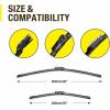image3 Wipers 26quot18quot16quot Replacement For SUBARU Outback 2024 2023 2022 2021 2020 Set of 3 26 Inch18 Inch Windshield Wiper Blades with 16 Inch Rear Wiper Blade262014BDPTB
