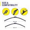 image3 Wipers 26quot18quot16quot Replacement For SUBARU Outback 2024 2023 2022 2021 2020 Set of 3 26 Inch18 Inch Windshield Wiper Blades with 16 Inch Rear Wiper Blade261712J