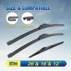 image3 Wipers 26quot18quot16quot Replacement For SUBARU Outback 2024 2023 2022 2021 2020 Set of 3 26 Inch18 Inch Windshield Wiper Blades with 16 Inch Rear Wiper Blade261612K