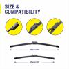 image3 Wipers 26quot18quot16quot Replacement For SUBARU Outback 2024 2023 2022 2021 2020 Set of 3 26 Inch18 Inch Windshield Wiper Blades with 16 Inch Rear Wiper Blade2619NARROW PTB