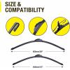 image3 Wipers 26quot18quot16quot Replacement For SUBARU Outback 2024 2023 2022 2021 2020 Set of 3 26 Inch18 Inch Windshield Wiper Blades with 16 Inch Rear Wiper Blade261611A
