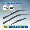 image3 Wipers 26quot18quot16quot Replacement For SUBARU Outback 2024 2023 2022 2021 2020 Set of 3 26 Inch18 Inch Windshield Wiper Blades with 16 Inch Rear Wiper Blade241713PTB