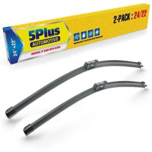 image24quot19quot Windshield Wiper Blades Replacement For VW Volkswagen Jetta 20112023 Passat 20122018 CC 20132017 Premium AllSeason Automotive Replacement Windshield Wiper Blades For My CarTop Lock 16mm2422Top Lock 16mm