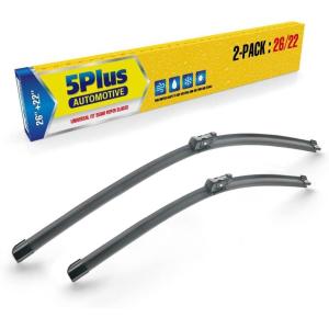 image24quot19quot Windshield Wiper Blades Replacement For VW Volkswagen Jetta 20112023 Passat 20122018 CC 20132017 Premium AllSeason Automotive Replacement Windshield Wiper Blades For My CarTop Lock 16mm2622Top Lock 16mm