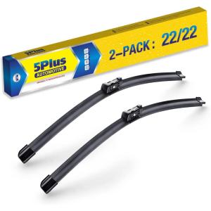 image24quot19quot Windshield Wiper Blades Replacement For VW Volkswagen Jetta 20112023 Passat 20122018 CC 20132017 Premium AllSeason Automotive Replacement Windshield Wiper Blades For My CarTop Lock 16mm2222Top Lock 16mm