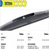 image5 PLUS 13quot Rear Windshield Wiper Blade Replacement For Honda CRV 2016 2015 2014 2013 2012 Fit JHook Type Wiper Arms Rear Wiper Blades For My Car1010BH250
