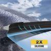 image5 PLUS LotusEffect Silicone Wiper Blades 24 and 14 inch windshield wiper blades Automotive Replacement Windshield Wipers With Water Repellent 5 Plus Silicone Windshield Wiper Blades For My Car2220