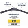 image5 PLUS LotusEffect Silicone Wiper Blades 24 and 14 inch windshield wiper blades Automotive Replacement Windshield Wipers With Water Repellent 5 Plus Silicone Windshield Wiper Blades For My Car2815