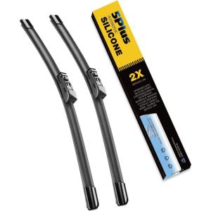 image5 PLUS LotusEffect Silicone Wiper Blades 24 and 14 inch windshield wiper blades Automotive Replacement Windshield Wipers With Water Repellent 5 Plus Silicone Windshield Wiper Blades For My Car2418