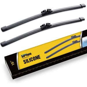 image5 PLUS LotusEffect Silicone Wiper Blades 24 and 14 inch windshield wiper blades Automotive Replacement Windshield Wipers With Water Repellent 5 Plus Silicone Windshield Wiper Blades For My Car15A380H