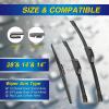 image5 PLUS Silicone Windshield Wipers Replacement for NISSAN Rogue 20142023 Pathfinder 20132020 INFINITI QX60 20142021 Wiper Blades3 PCSAutomotive Replacement Windshield Wiper Blades26quot17quot12quot281414B