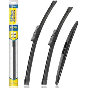 image5 PLUS Silicone Windshield Wipers Replacement for NISSAN Rogue 20142023 Pathfinder 20132020 INFINITI QX60 20142021 Wiper Blades3 PCSAutomotive Replacement Windshield Wiper Blades26quot17quot12quot261714BDPTB