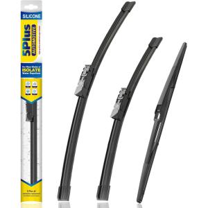 image5 PLUS Silicone Windshield Wipers Replacement for Ford Edge 2015 2016 2017 2018 2019 2020 2021 2022 2023 Wiper BladesSet of 3Automotive Replacement Windshield Wiper Blades For My Car28quot28quot15quot53Toyota Prius 20162022