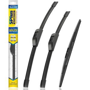 image5 PLUS Silicone Windshield Wipers Replacement for Ford Edge 2015 2016 2017 2018 2019 2020 2021 2022 2023 Wiper BladesSet of 3Automotive Replacement Windshield Wiper Blades For My Car28quot28quot15quot1Acura MDX 20222025