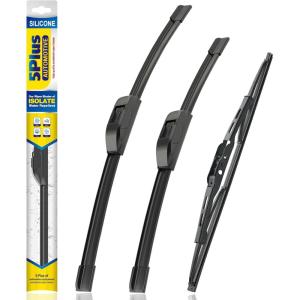 image5 PLUS Silicone Windshield Wipers Replacement for Ford Edge 2015 2016 2017 2018 2019 2020 2021 2022 2023 Wiper BladesSet of 3Automotive Replacement Windshield Wiper Blades For My Car28quot28quot15quot9Cadillac XT5 20172024