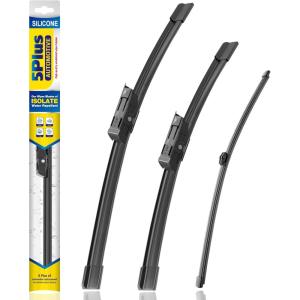 image5 PLUS Silicone Windshield Wipers Replacement for Ford Edge 2015 2016 2017 2018 2019 2020 2021 2022 2023 Wiper BladesSet of 3Automotive Replacement Windshield Wiper Blades For My Car28quot28quot15quot4Audi Q7 20162023