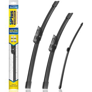 image5 PLUS Silicone Windshield Wipers Replacement for Ford Edge 2015 2016 2017 2018 2019 2020 2021 2022 2023 Wiper BladesSet of 3Automotive Replacement Windshield Wiper Blades For My Car28quot28quot15quot4Audi Q5 20182024