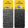 image10quot 2 PACK Silicone Rear Wiper Blade Replacement for Toyota RAV4 20182013 Highlander 20222020 Jeep Compass 20212018 Chevrolet Orlando 20142012 BACK Windshield Wiper Blade 10A2828