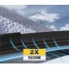 image10quot 2 PACK Silicone Rear Wiper Blade Replacement for Toyota RAV4 20182013 Highlander 20222020 Jeep Compass 20212018 Chevrolet Orlando 20142012 BACK Windshield Wiper Blade 10A2217