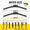 image5 PLUS 20 Inch Windshield WipersSet of 2 Replacement For 20081999 Ford F150 F250 F350 20061999 Expedition 20102005 Explorer 20041999 Mustang Wiper BladesOriginal Factory Quality