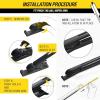 image5 PLUS 22quot18quot Windshield Wipers Replacement For 20152022 Chevy Colorado 20152022 GMC Canyon 20082003 MAZDA 6 Wiper BladesOriginal Factory Quality Pack of 2