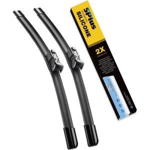 image10quot 2 PACK Silicone Rear Wiper Blade Replacement for Toyota RAV4 20182013 Highlander 20222020 Jeep Compass 20212018 Chevrolet Orlando 20142012 BACK Windshield Wiper Blade 10A2818