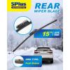 image5 PLUS 14 Inch Rear Wiper Blade Replacement for Subaru Forester 20062024 Outback 20052019Honda CRV 20072011 Fit 20072020 Pilot 20162024 Rear Windshield Wiper Mute Original OEM Quality14B15A383H