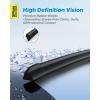 image5 PLUS 12 Inch Rear Wiper Blade Replacement for Nissan 20082024 Rogue20132020 Pathfinder20182024 Kicks20112017 Juke Rear Wiper Premium AllSeasons Stable Back Windshield Wiper Blade 12quot12J2Rogue 20082013