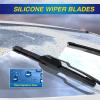 image:image5 PLUS Silicone Windshield Wipers Replacement for 20132017 HYUNDAI Elantra GT 20152018 KIA Forte5 Wiper BladesSet of 3Automotive Replacement Windshield Wiper Blades For My Car281413261612KPHOOK