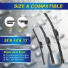 image:image5 PLUS Silicone Windshield Wipers Replacement for 20132017 HYUNDAI Elantra GT 20152018 KIA Forte5 Wiper BladesSet of 3Automotive Replacement Windshield Wiper Blades For My Car2814132814RB310HOOK