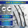 image:image5 PLUS Silicone Windshield Wipers Replacement for 20132017 HYUNDAI Elantra GT 20152018 KIA Forte5 Wiper BladesSet of 3Automotive Replacement Windshield Wiper Blades For My Car281413212114CPHOOK