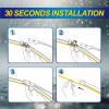 image:image5 PLUS Silicone Windshield Wipers Replacement for 20132017 HYUNDAI Elantra GT 20152018 KIA Forte5 Wiper BladesSet of 3Automotive Replacement Windshield Wiper Blades For My Car2814132614101PTB