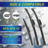 image:image5 PLUS Silicone Windshield Wipers Replacement for 20132017 HYUNDAI Elantra GT 20152018 KIA Forte5 Wiper BladesSet of 3Automotive Replacement Windshield Wiper Blades For My Car281413202012BPHOOK