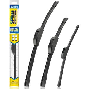 image:image5 PLUS Silicone Windshield Wipers Replacement for 20132017 HYUNDAI Elantra GT 20152018 KIA Forte5 Wiper BladesSet of 3Automotive Replacement Windshield Wiper Blades For My Car2814132814RB310HOOK