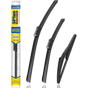 image:image5 PLUS Silicone Windshield Wipers Replacement for 20132017 HYUNDAI Elantra GT 20152018 KIA Forte5 Wiper BladesSet of 3Automotive Replacement Windshield Wiper Blades For My Car281413261910JPPTB