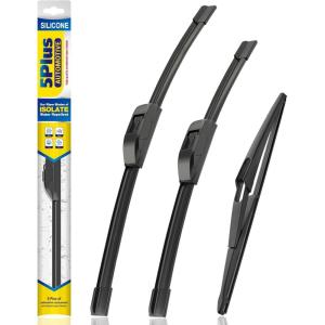 image:image5 PLUS Silicone Windshield Wipers Replacement for 20132017 HYUNDAI Elantra GT 20152018 KIA Forte5 Wiper BladesSet of 3Automotive Replacement Windshield Wiper Blades For My Car281413281812JPHOOK