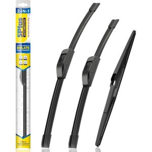 image:image5 PLUS Silicone Windshield Wipers Replacement for 20132017 HYUNDAI Elantra GT 20152018 KIA Forte5 Wiper BladesSet of 3Automotive Replacement Windshield Wiper Blades For My Car281413282016APHOOK