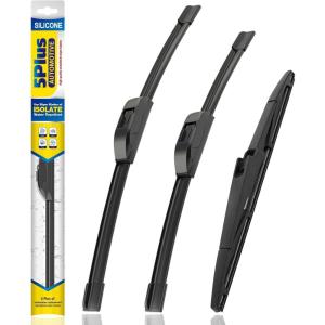 image:image5 PLUS Silicone Windshield Wipers Replacement for 20132017 HYUNDAI Elantra GT 20152018 KIA Forte5 Wiper BladesSet of 3Automotive Replacement Windshield Wiper Blades For My Car281413261611KPHOOK