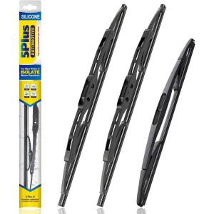 image:image5 PLUS Silicone Windshield Wipers Replacement for 20132017 HYUNDAI Elantra GT 20152018 KIA Forte5 Wiper BladesSet of 3Automotive Replacement Windshield Wiper Blades For My Car281413151513EPHOOK