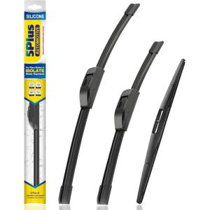 image:image5 PLUS Silicone Windshield Wipers Replacement for 20132017 HYUNDAI Elantra GT 20152018 KIA Forte5 Wiper BladesSet of 3Automotive Replacement Windshield Wiper Blades For My Car281413261614BPHOOK