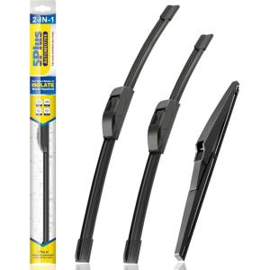 image:image5 PLUS Silicone Windshield Wipers Replacement for 20132017 HYUNDAI Elantra GT 20152018 KIA Forte5 Wiper BladesSet of 3Automotive Replacement Windshield Wiper Blades For My Car281413241810APHOOK