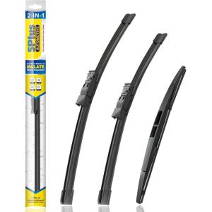 image:image5 PLUS Silicone Windshield Wipers Replacement for 20132017 HYUNDAI Elantra GT 20152018 KIA Forte5 Wiper BladesSet of 3Automotive Replacement Windshield Wiper Blades For My Car281413261612BPDPTB