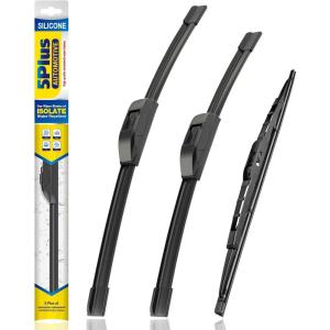 image:image5 PLUS Silicone Windshield Wipers Replacement for 20132017 HYUNDAI Elantra GT 20152018 KIA Forte5 Wiper BladesSet of 3Automotive Replacement Windshield Wiper Blades For My Car281413262016HOOK