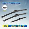 image:imageWindshield Wipers Replacement for Jeep wrangler JK 20082018Jeep wrangler 20072017 Premium All Weather Front amp Rear Wiper Blades 151513OEM Original Factory QualitySet of 3261614A