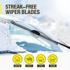 image:imageWindshield Wipers Replacement for Jeep wrangler JK 20082018Jeep wrangler 20072017 Premium All Weather Front amp Rear Wiper Blades 151513OEM Original Factory QualitySet of 3252215NARROW PTB